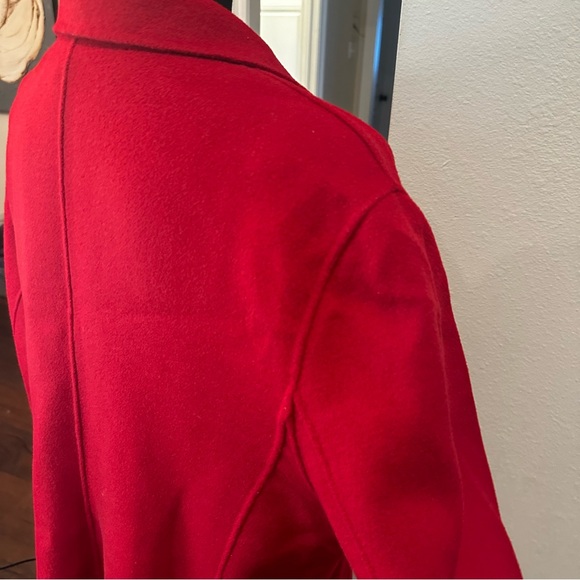 Valerie Stevens Red Jacket EUC Wool Angora and Cashmere Blend Vintage - Picture 7 of 10